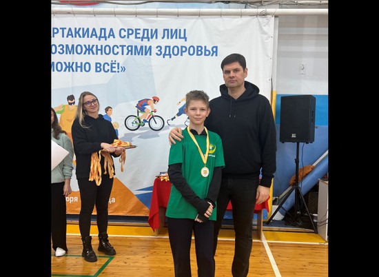 Один из юных участников соревнований в Ставрополе