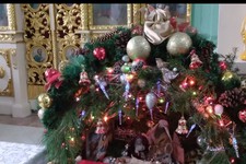 Рождественская композиция в Андреевском храме Ставрополя