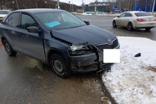 В Ставрополе начинающий водитель врезался в ЛЭП. Фото ГИБДД СК