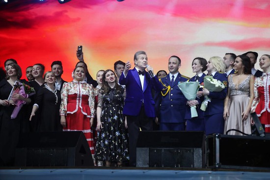 Лев Лещенко на фестивале «Солдатский конверт» в Ставрополе (2022 год)