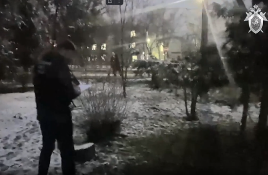 Место обнаружения тела девочки. Скриншот из видео СУ СКР по Ставрополью в г. Нефтекумск