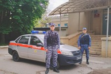 Младший сержант полиции Мурат Биджиев. Пресс-служба Управления Росгвардии по Ставропольскому краю