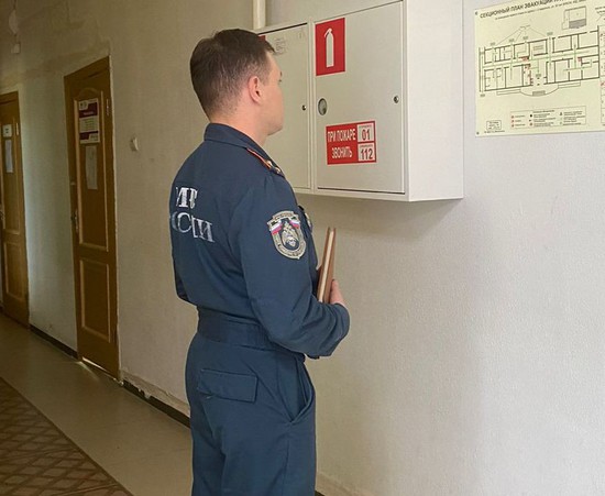 Проверены системы противопожарной безопасности. Пресс-служба администрации г. Ставрополя