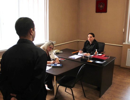 Правоведы консультируют осужденного. Пресс-служба УФСИН России по Ставропольскому краю
