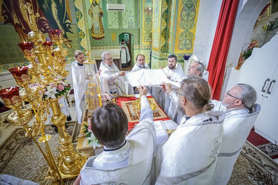 Богослужение в честь праздника. Пресс-служба Ставропольской и Невинномысской епархии