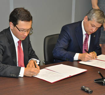 Северо-Кавказский банк Сбербанка России и Корпорация развития Северного Кавказа подписали соглашение о сотрудничестве