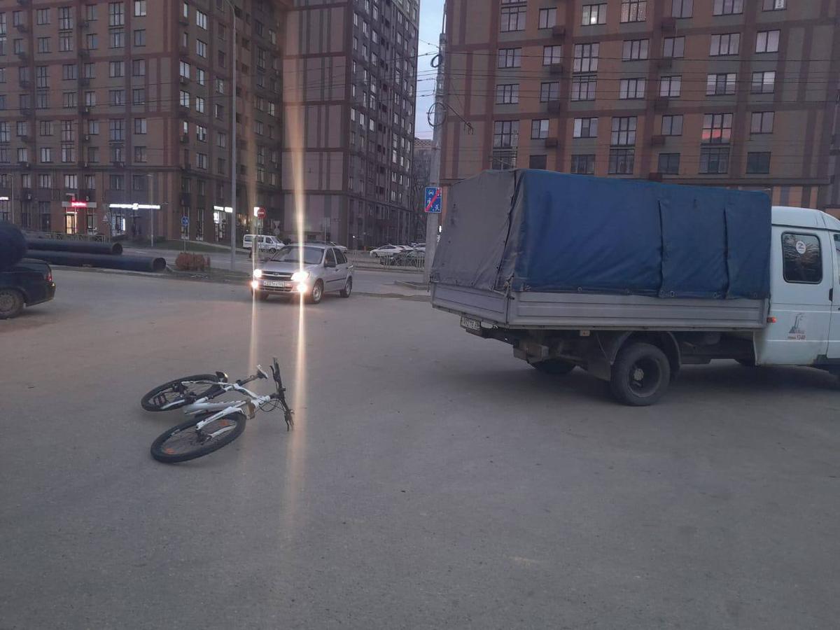 Водитель грузовой «ГАЗели» в Ставрополе сбил велосипедиста