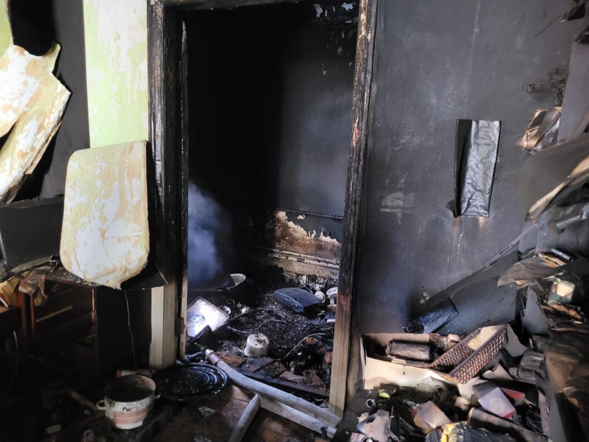 В Минеральных водах в пожаре в частном доме погиб мужчина