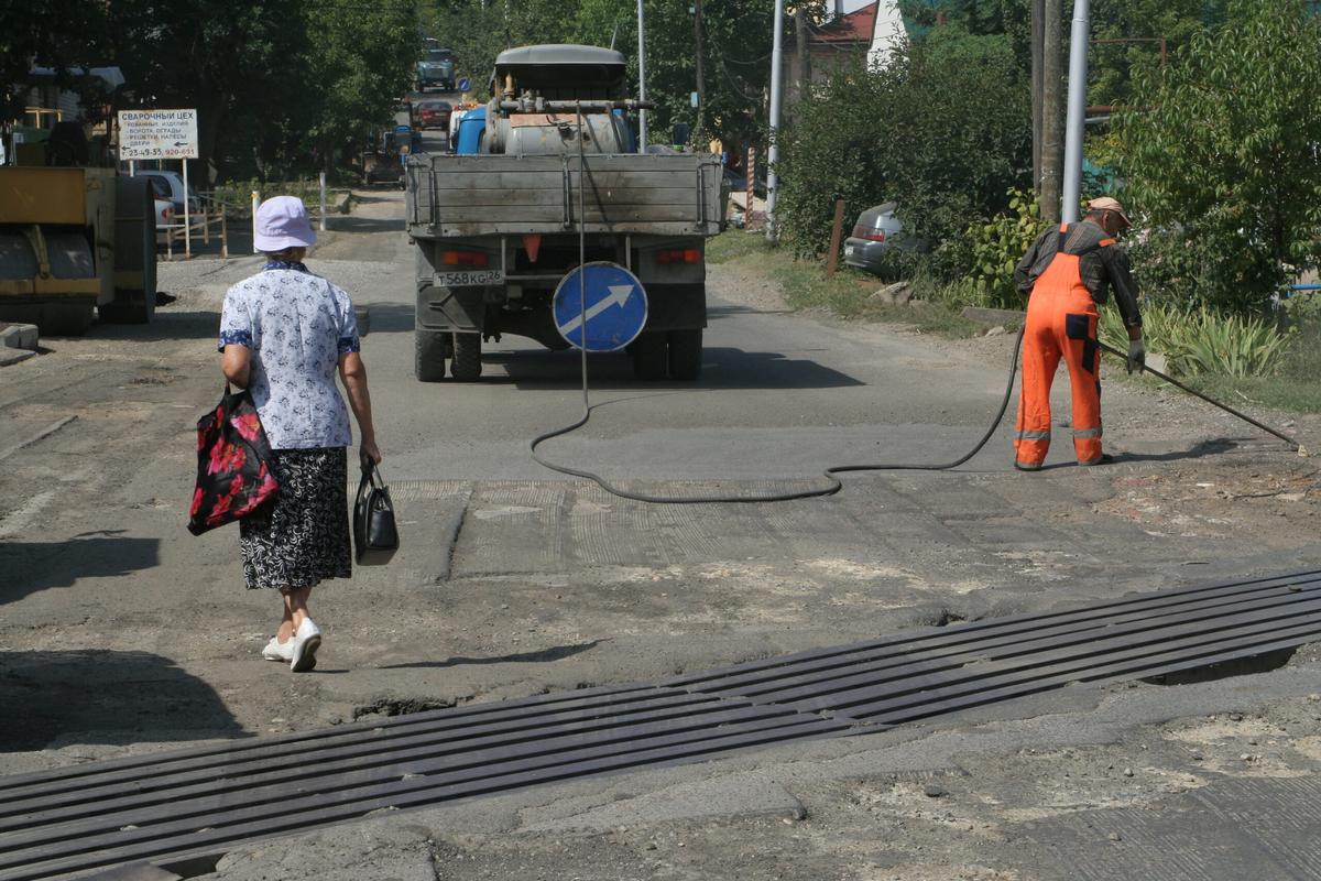 Ливневую канализацию на улице Пригородной в Ставрополе обновят в 2024 году