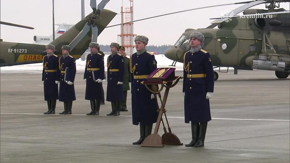 Буденновский вертолетный полк награжден орденом Кутузова