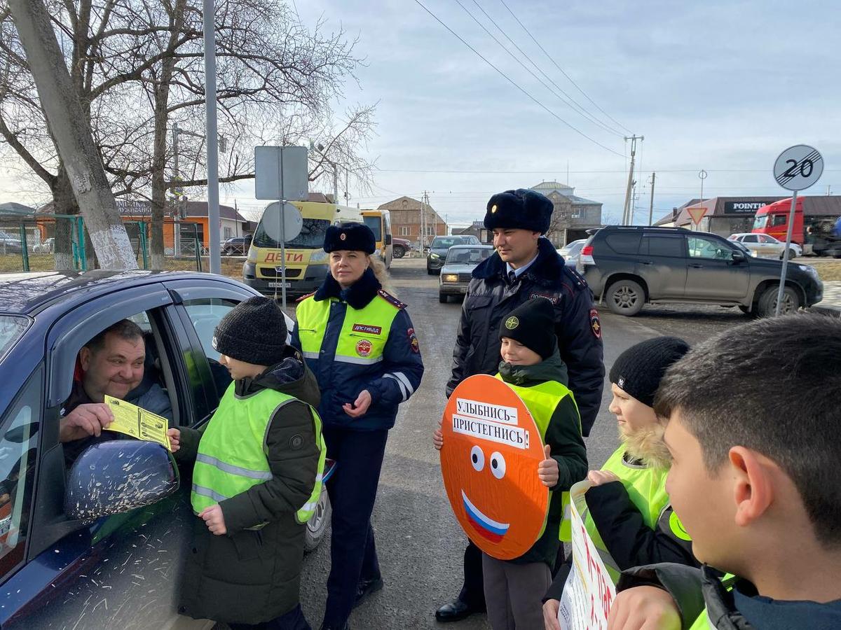 На Ставрополье проходит акция «Без ДТП на зимних дорогах!»