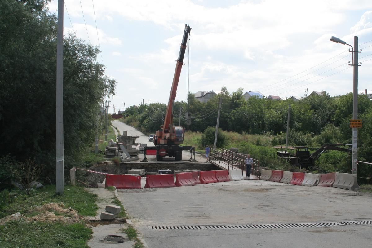В Пятигорске реконструируют мост, связывающий город с поселком Горячеводский