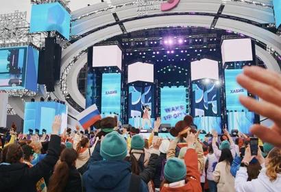 На Всемирном фестивале молодежи работают волонтеры из Ставрополья