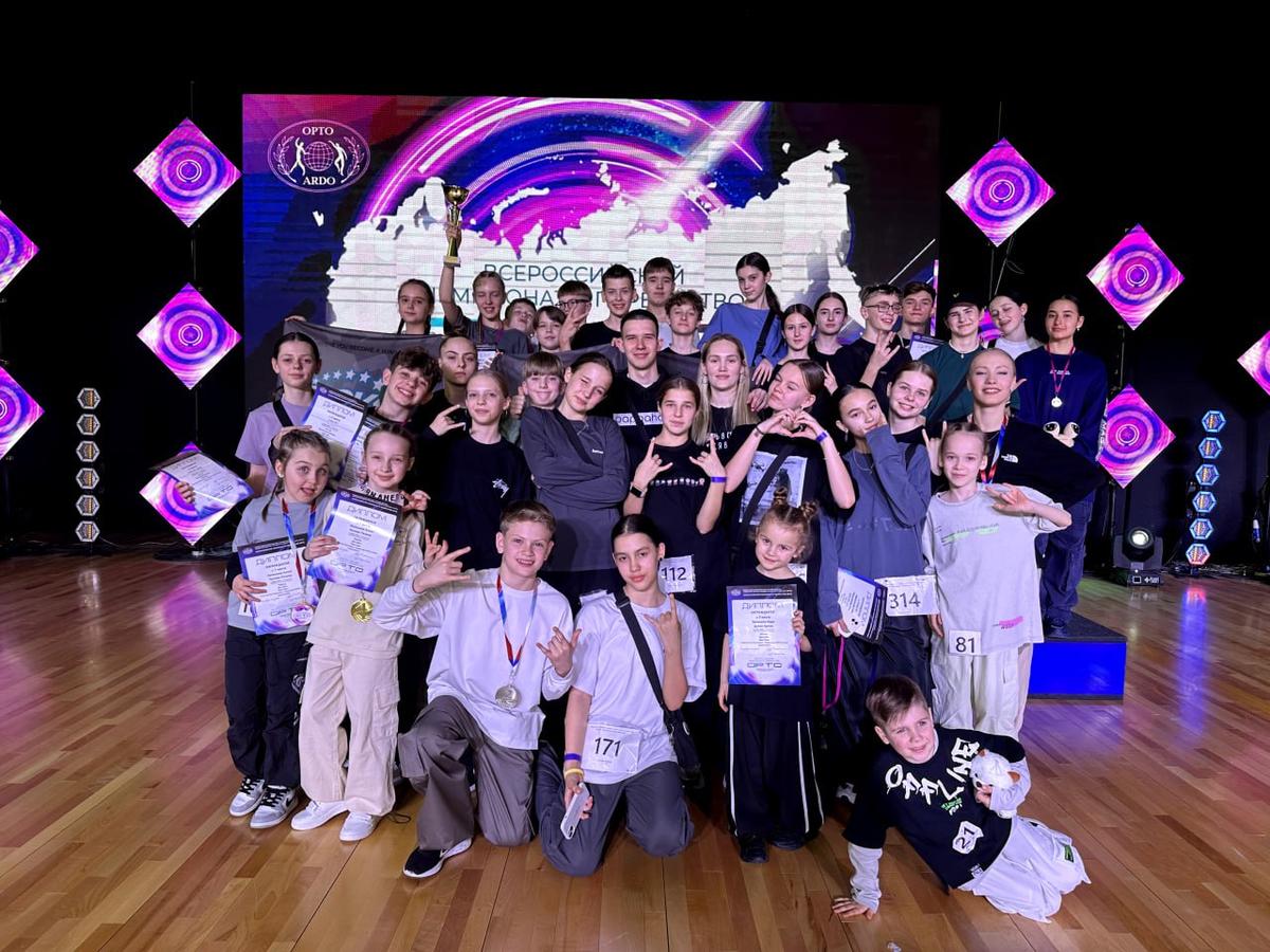 Более 20 юных ставропольских танцоров стали чемпионами России по хип-хопу
