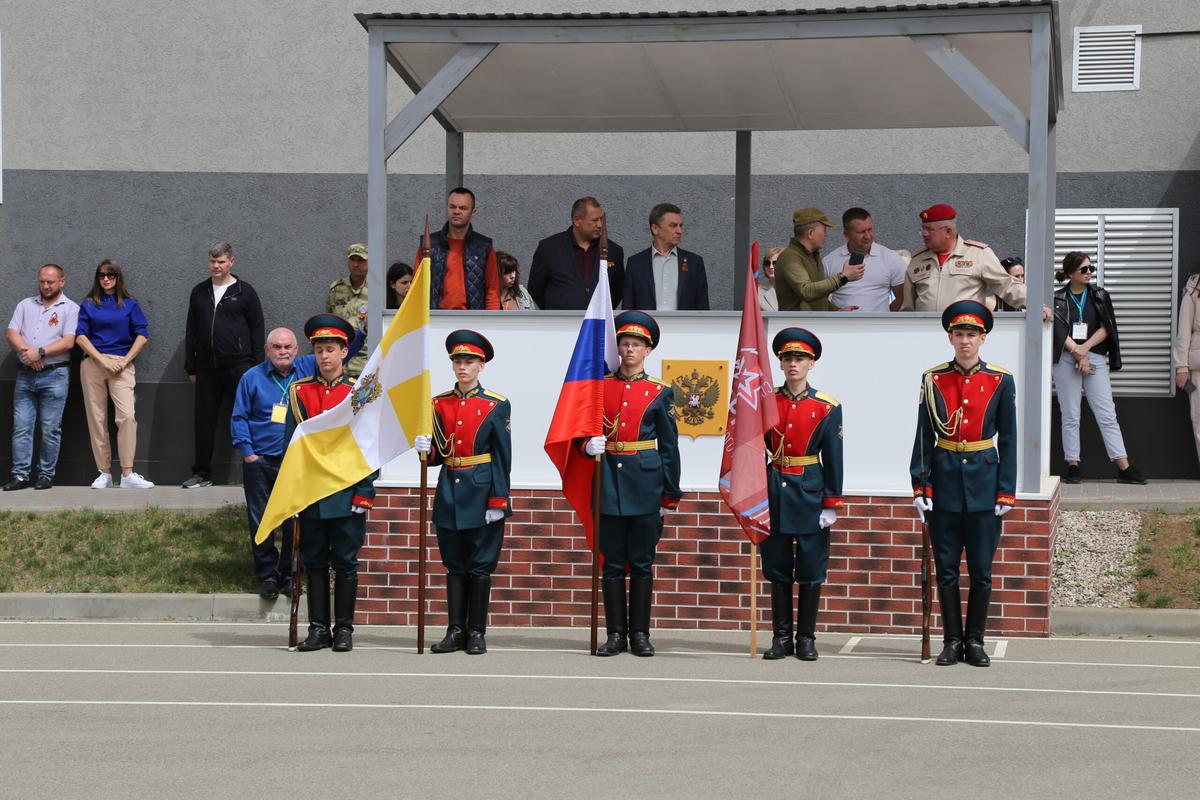 Юнармеийские отряды в Ставрополе боролись за победу в соревнованиях