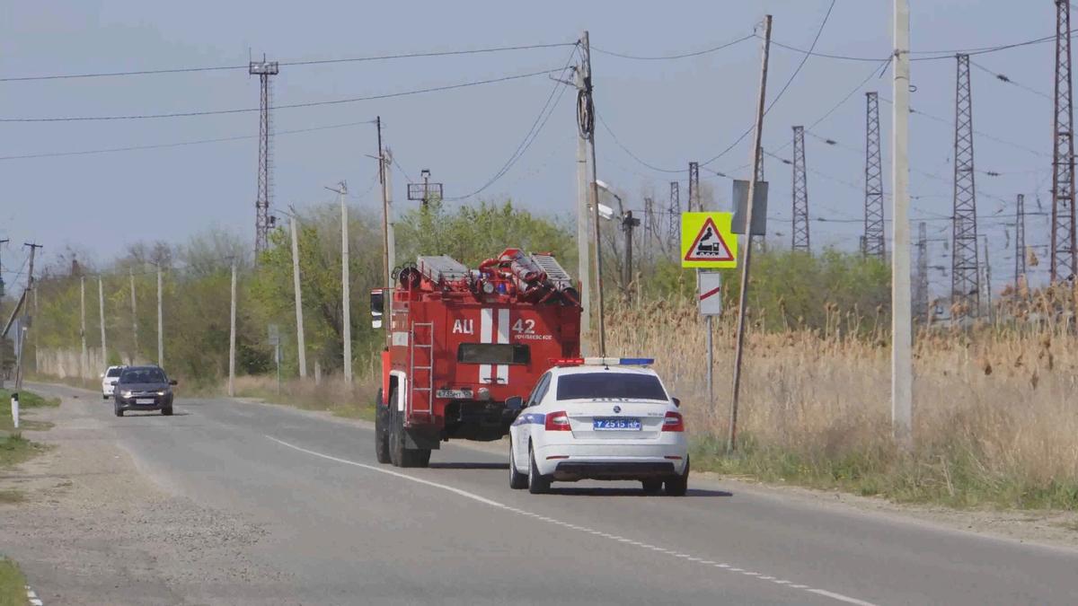 В Кочубеевском округе ГАИ и пожарно-спасательная часть вышли в совместные рейды