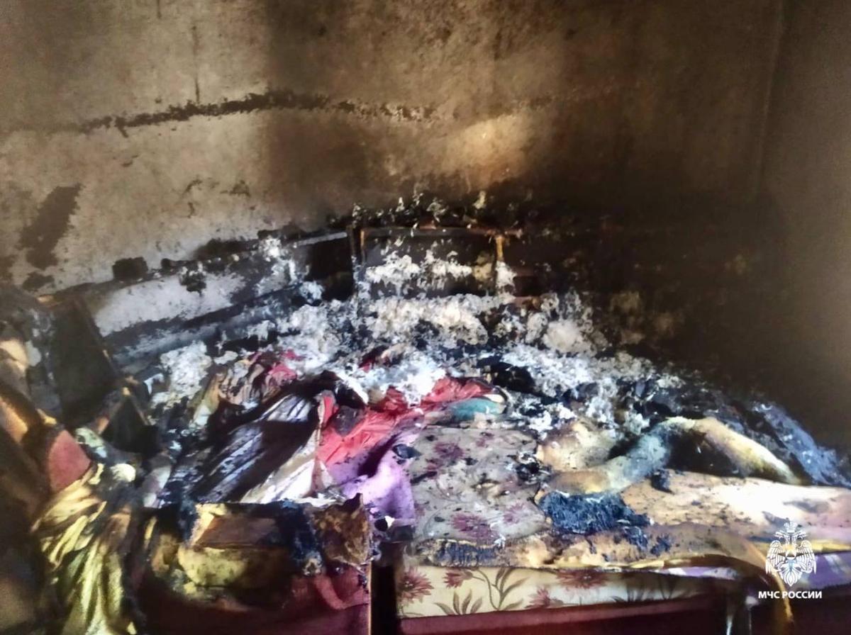 На Ставрополье из-за неосторожности ребенка произошел пожар
