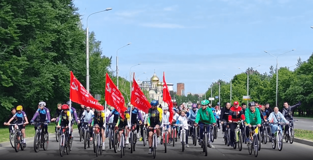 Глава Ставрополя стал участником велопробега, посвященного Дню Победы