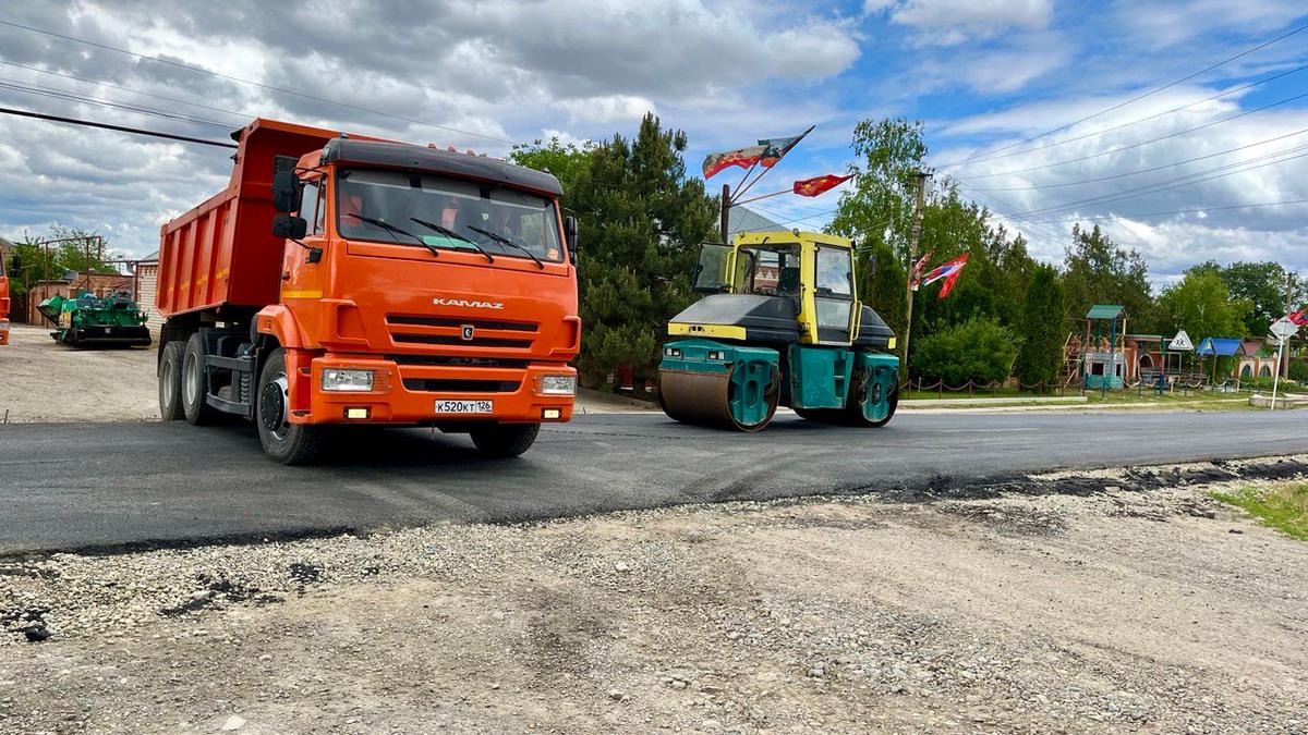 В селе Дивном на Ставрополье отремонтируют три улицы