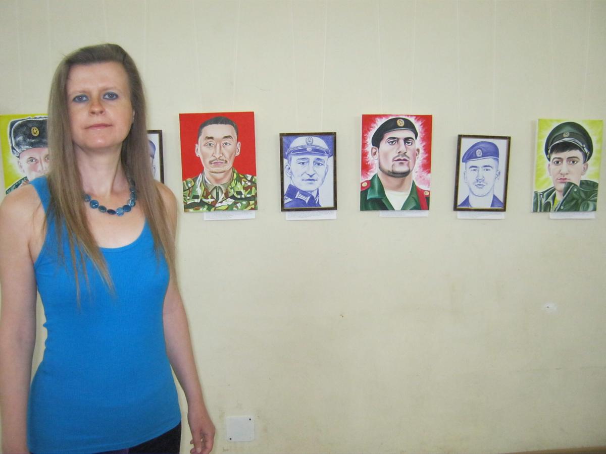 Портреты ставропольских героев представлены на выставке в Шахтах