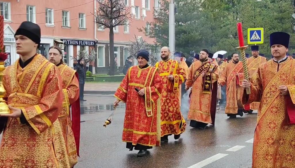 В Ставрополе прошел традиционный Пасхальный крестный ход