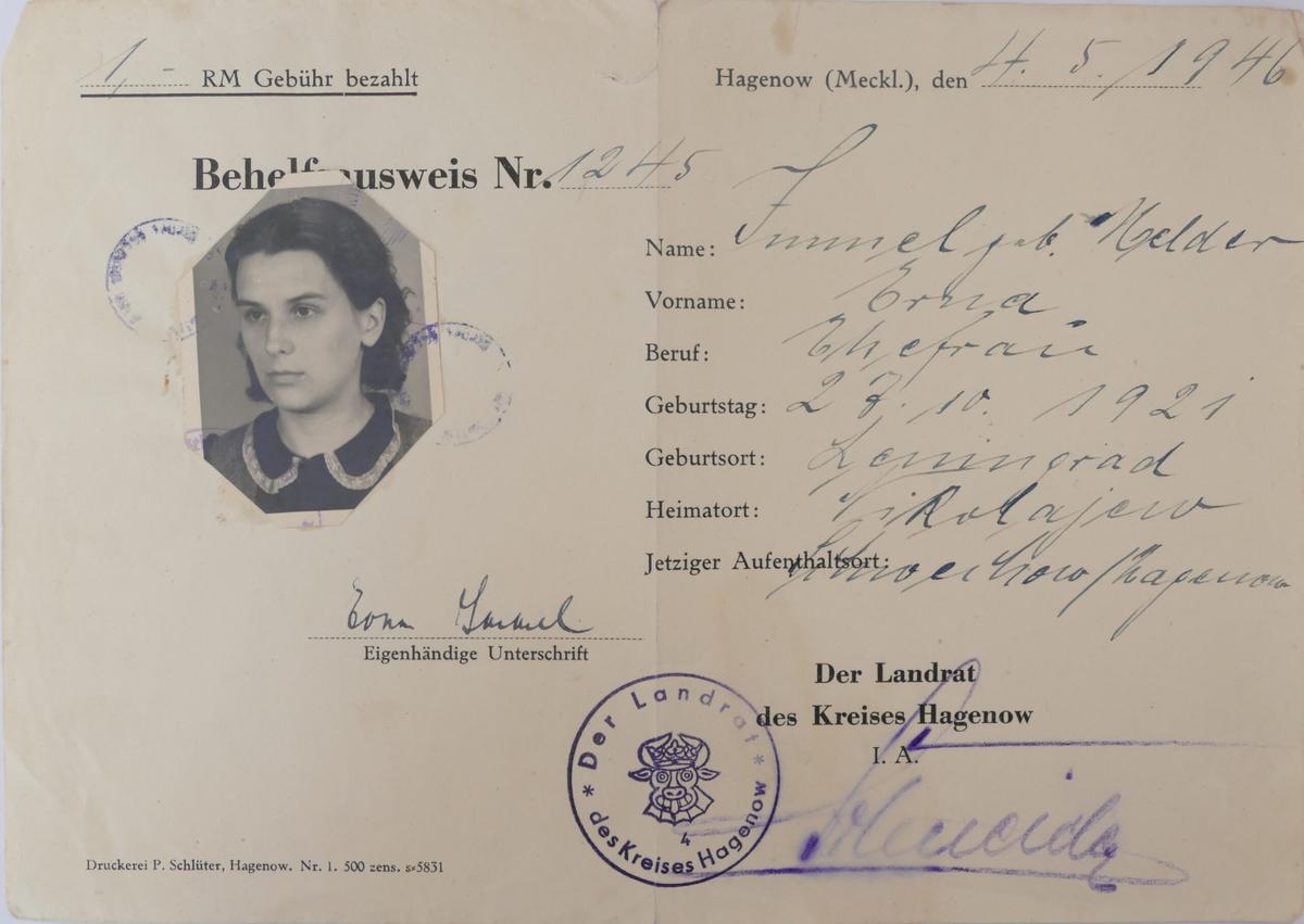 В ФСБ Ставрополья рассекретили архивное дело о предательнице Иммель-Мельдер