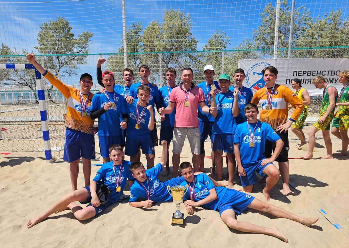 Ставропольские пляжные гандболисты выиграли Первенство России