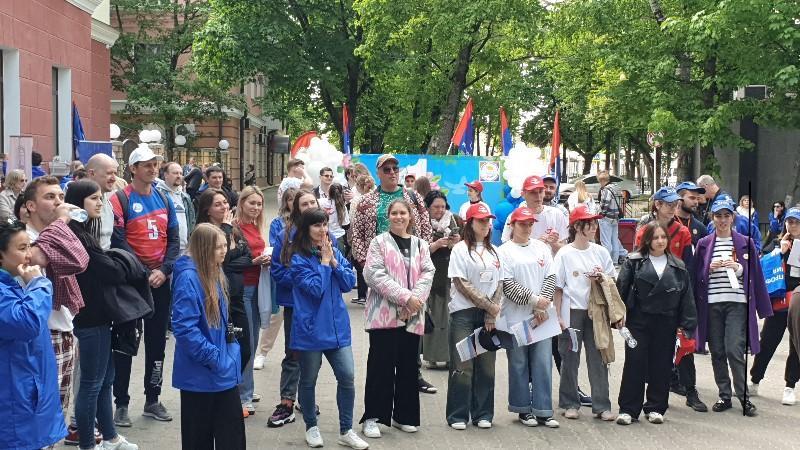 Ставрополь отмечает Праздник весны и труда