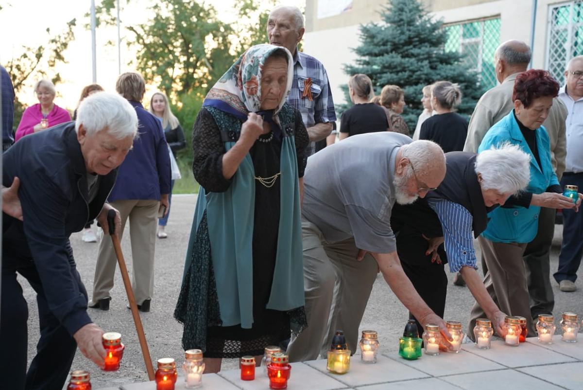 Акцию «Свеча памяти» провели в Арзгирском округе