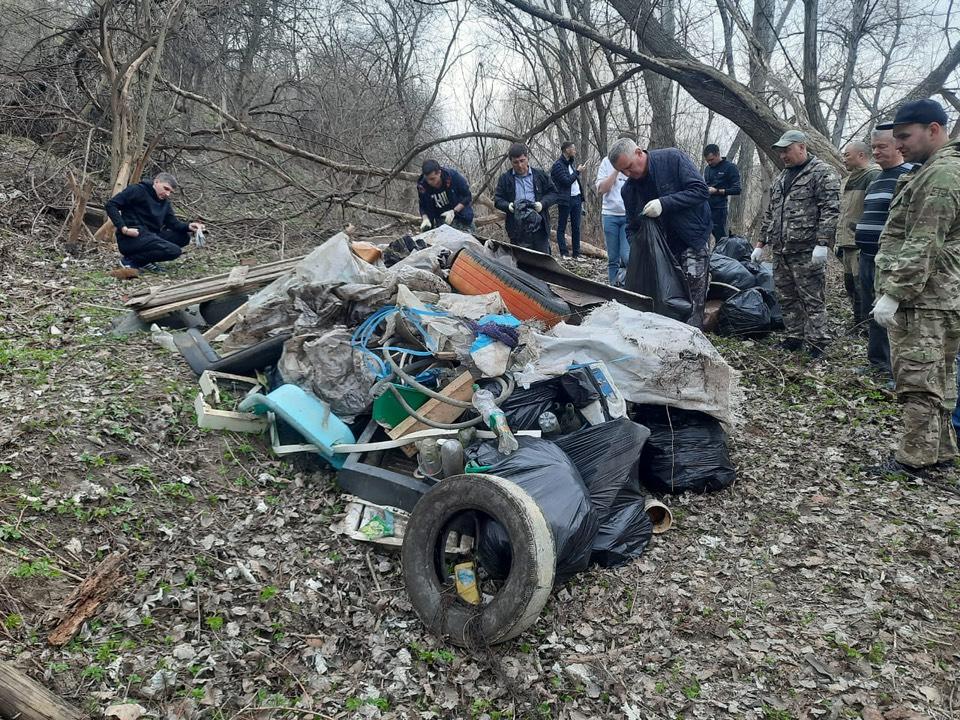 За полгода в Предгорном округе убрали более 2 тысяч тонн мусора