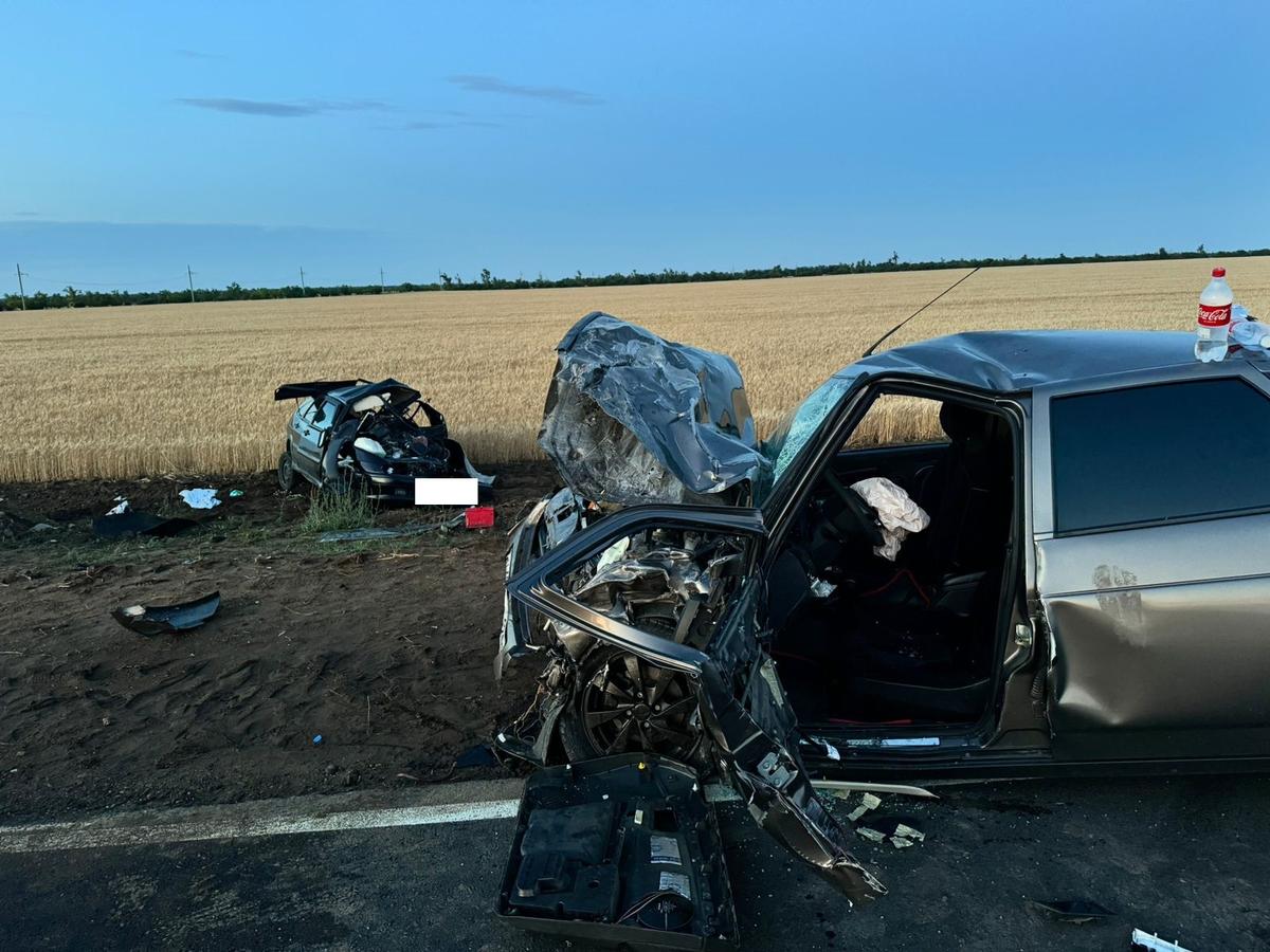 В Петровском округе водитель «ВАЗа» нарушил очередность проезда и погиб