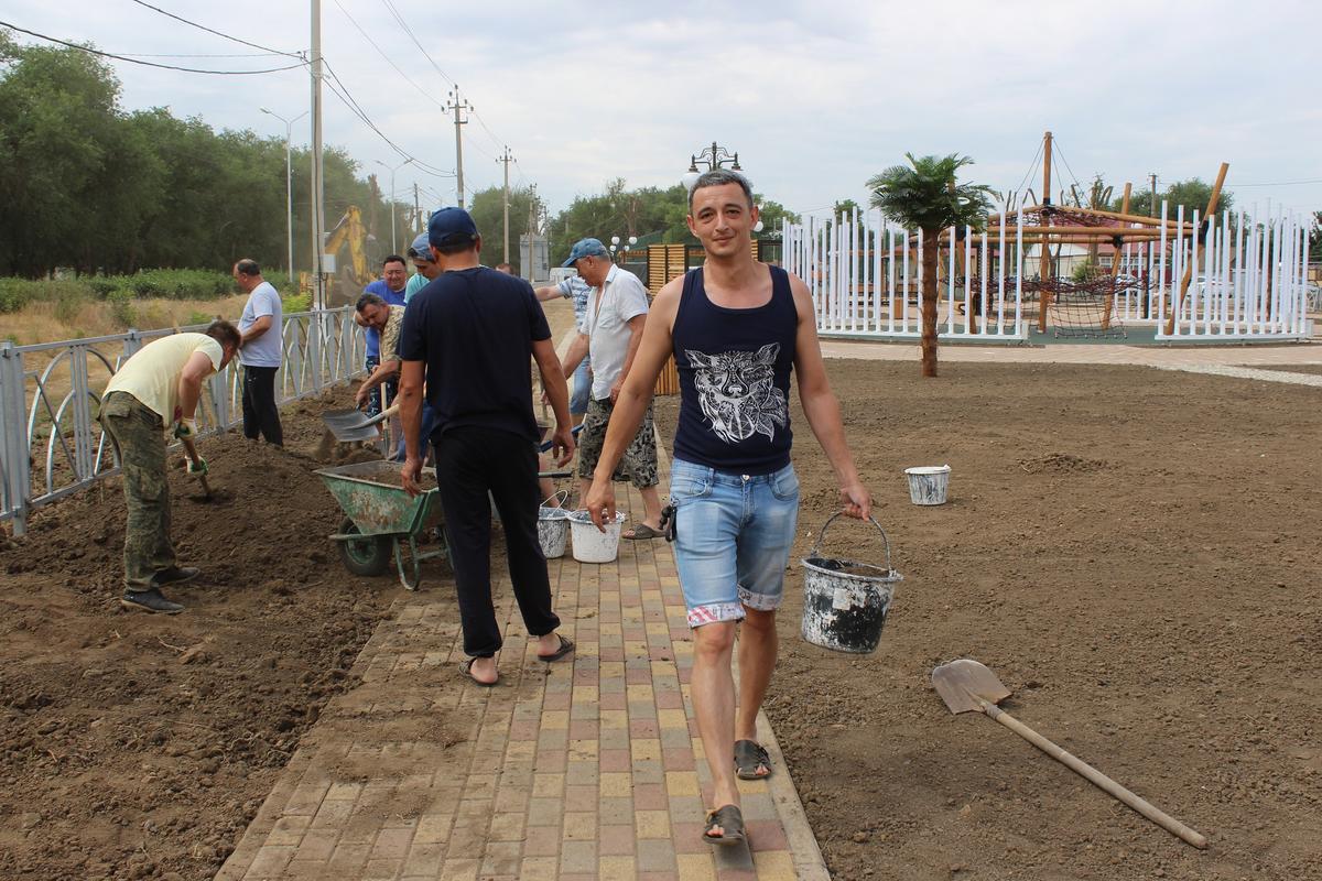 «Северное сияние» будет радовать жителей села Летняя Ставка в новом парке