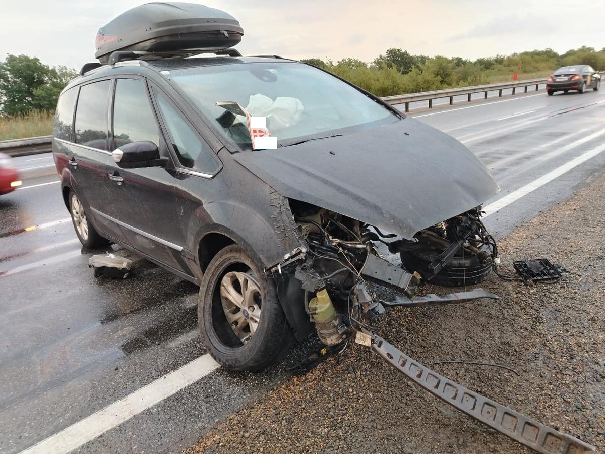 В Андроповском округе пожилая лихачка из Австрии спровоцировала ДТП