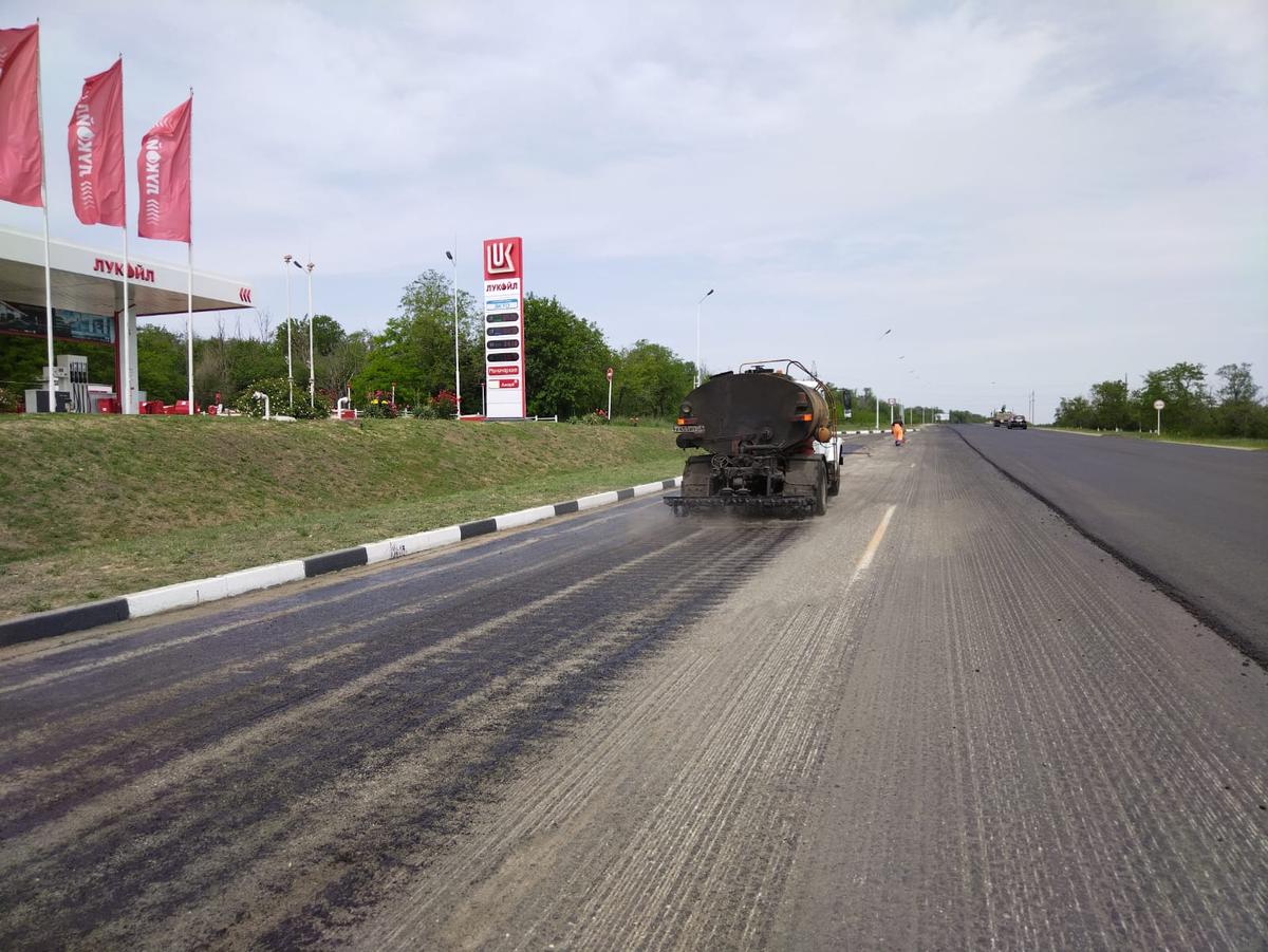 На Ставрополье отремонтировали треть участка федеральной трассы