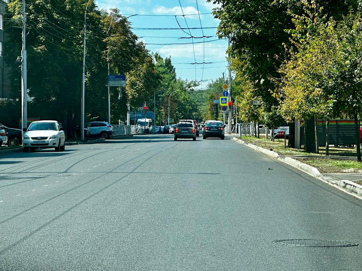 В Ставрополе закончили ремонт дороги в центре города