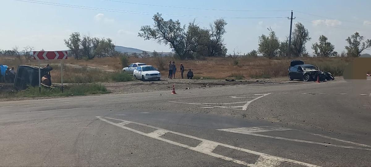 Две женщины погибли в ДТП с воспламенившимися автомашинами на Ставрополье