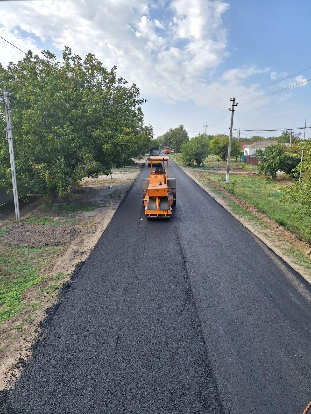 За 26 млн рублей в селе Донском на Ставрополье обновили дорогу