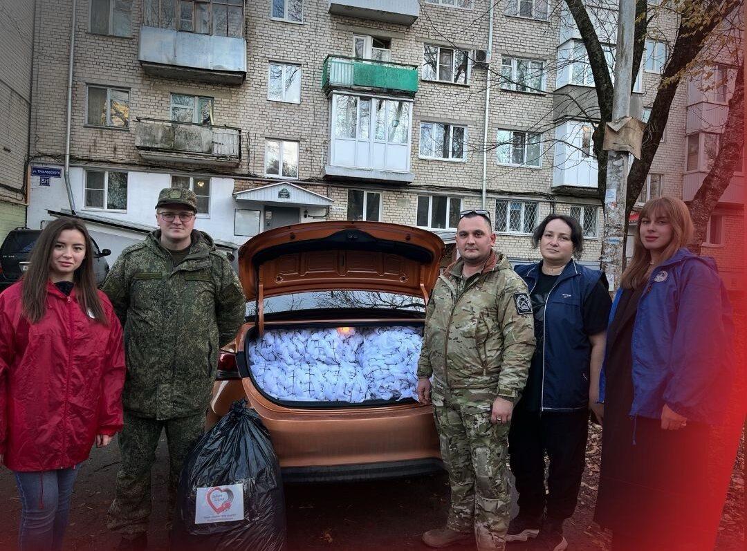 В Ставрополе передали гуманитарную помощь на фронт