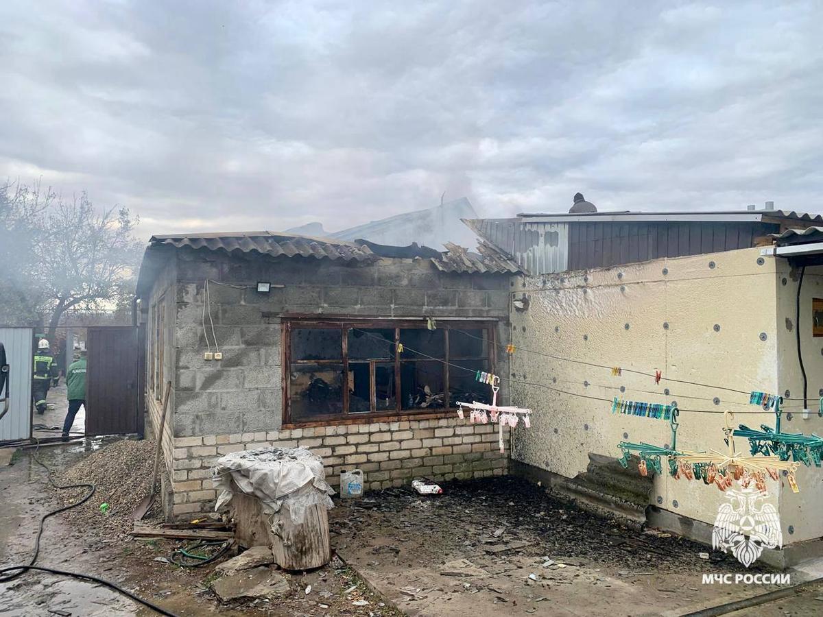 Из-за взрыва самогонного аппарата в Благодарном случился пожар