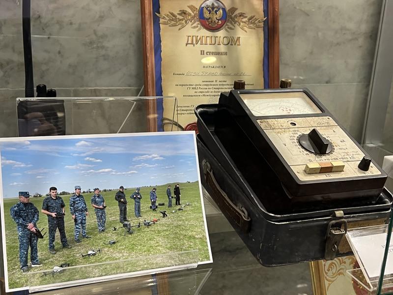 В Ставрополе развернулась экспозиция средств связи МВД