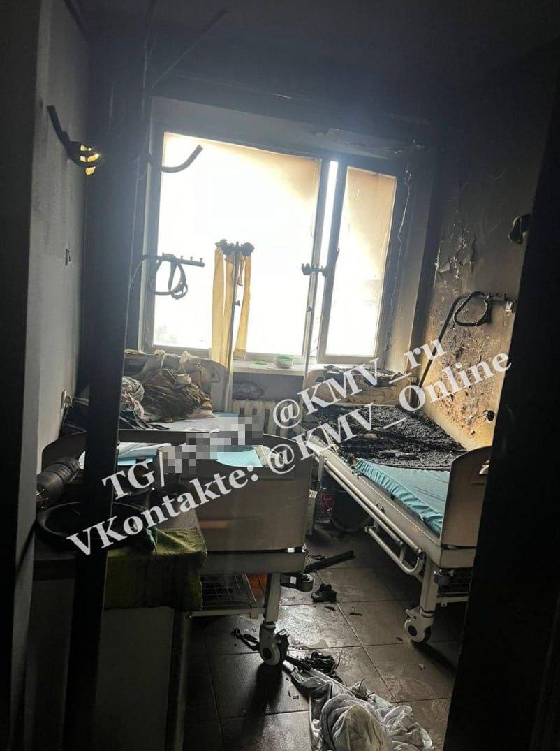 В Предгорном округе прокуратура изучает обстоятельства пожара в больнице