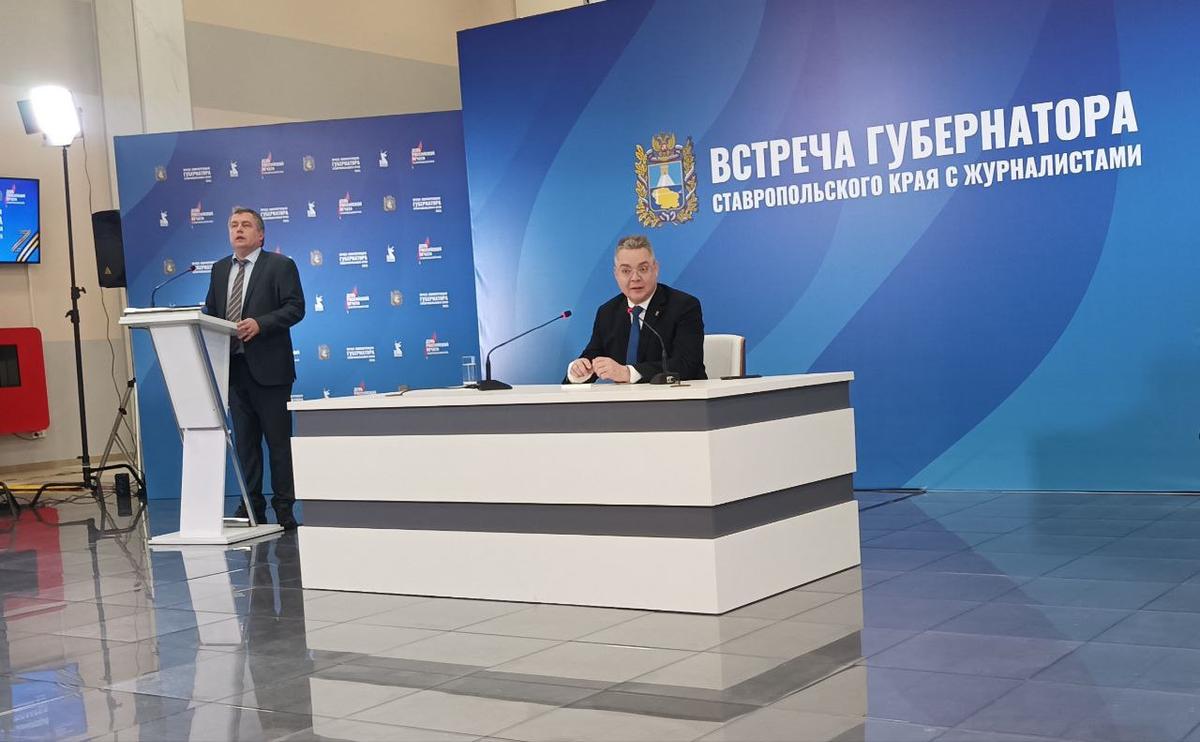 Глава Ставрополья обсудил нацпроекты в рамках ежегодной пресс-конференции