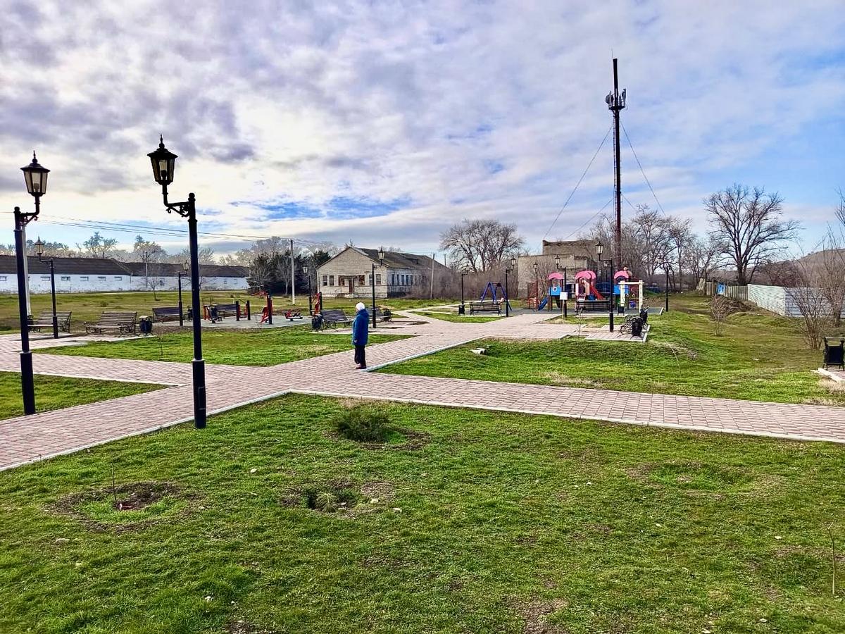 В селе Шведино благоустроили территорию у Дома культуры