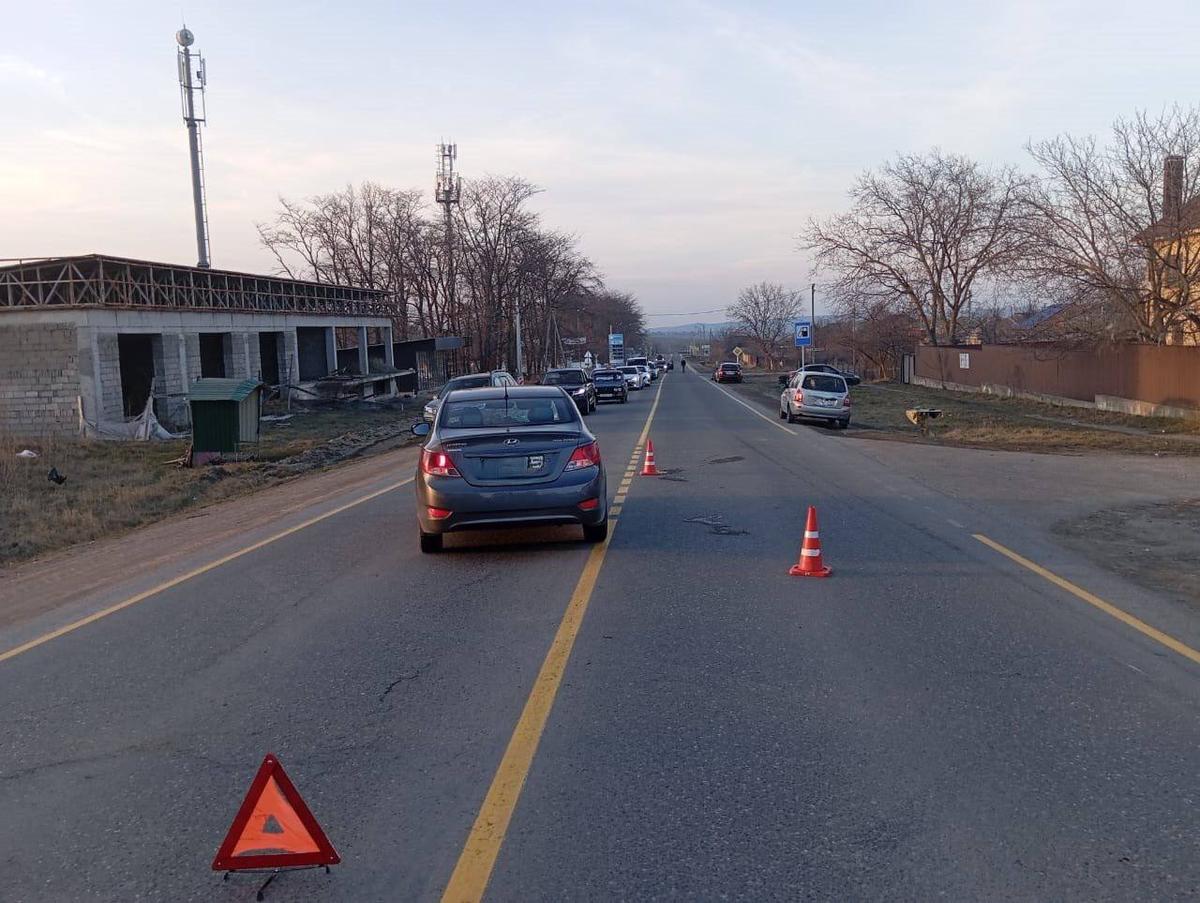 Пожилой водитель иномарки сбил пешехода в Предгорном округе