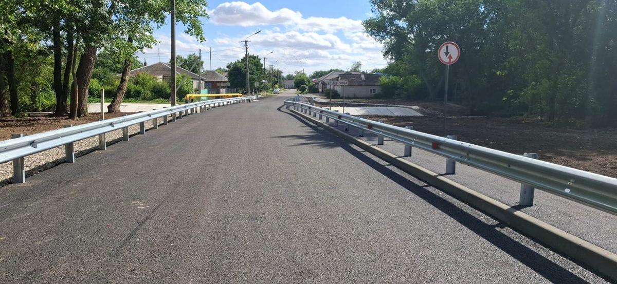 Капремонт моста завершён в селе Китаевском на Ставрополье