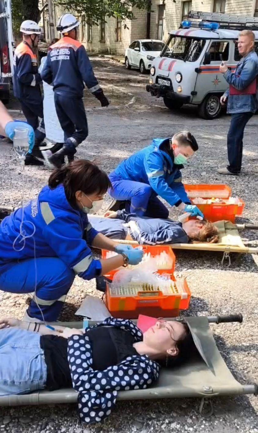В Железноводске прошло ТСУ по ликвидации последствий ЧС в медорганизации