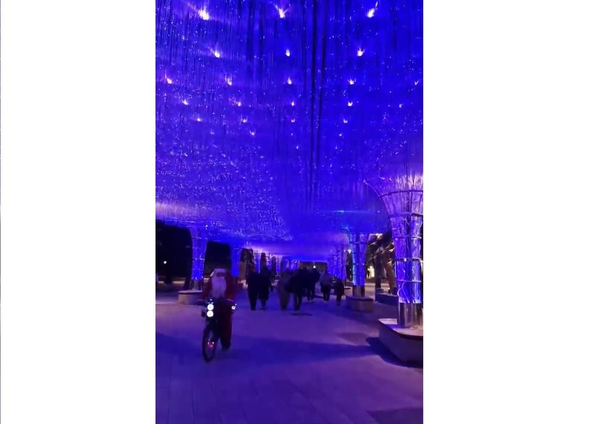 В центре Ставрополя появилось еще одно «звездное небо»