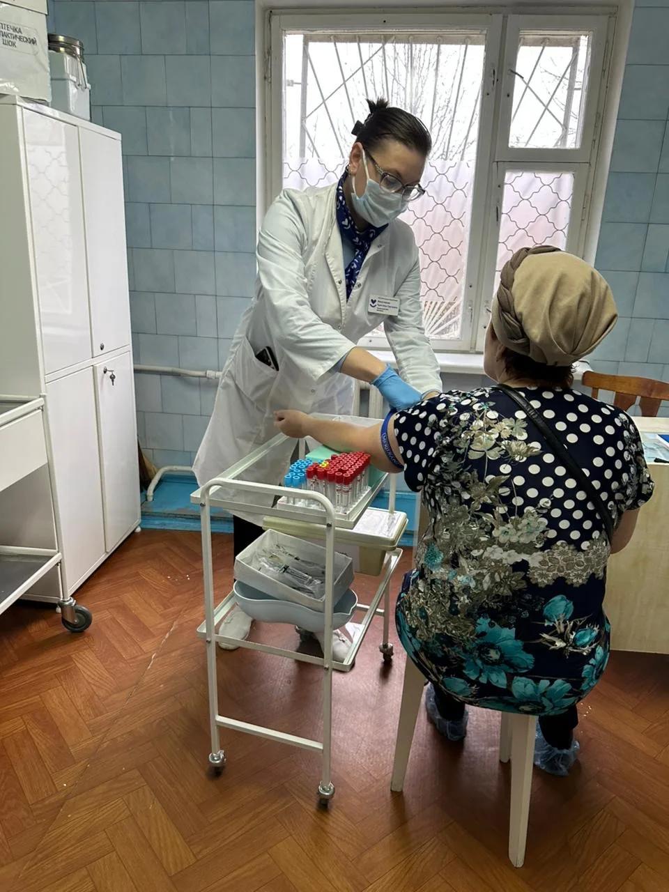 Более 60 человек приняли врачи Железноводской больницы в посёлке Капельница