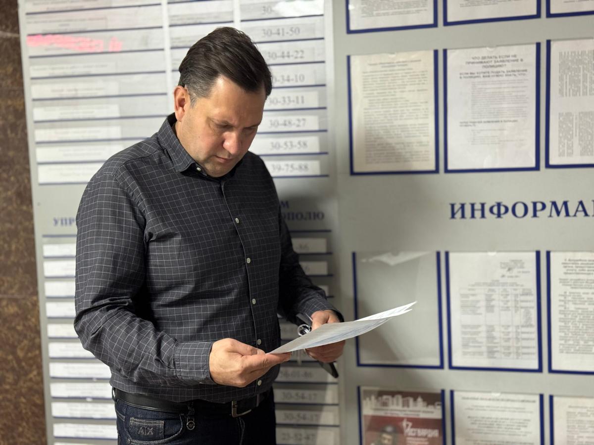 В Ставрополе председатель Общественного совета проверил работу полицейских  