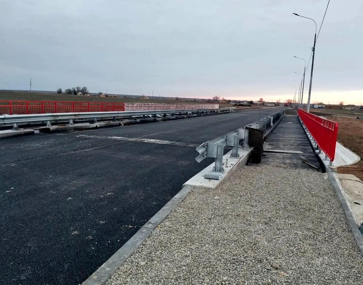 Мост в селе Рагули на Ставрополье откроют для проезда до конца этого года